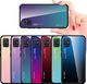Hurtel Gradient Glass etui pokrowiec nakładka ze szkła hartowanego Samsung Galaxy A51 czarno-czerwony 12