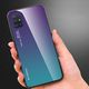 Hurtel Gradient Glass etui pokrowiec nakładka ze szkła hartowanego Samsung Galaxy A51 czarno-czerwony 7