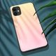 Hurtel Gradient Glass etui pokrowiec nakładka ze szkła hartowanego iPhone 12 mini różowy 2