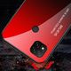 Hurtel Gradient Glass etui pokrowiec nakładka ze szkła hartowanego Xiaomi Redmi 9C różowy 9