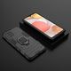 Hurtel Ring Armor pancerne hybrydowe etui pokrowiec + magnetyczny uchwyt Samsung Galaxy A42 5G czarny 8