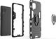 Hurtel Ring Armor pancerne hybrydowe etui pokrowiec + magnetyczny uchwyt Samsung Galaxy A42 5G niebieski 4