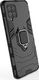 Hurtel Ring Armor pancerne hybrydowe etui pokrowiec + magnetyczny uchwyt Samsung Galaxy A42 5G niebieski 6