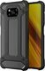 Hurtel Hybrid Armor pancerne hybrydowe etui pokrowiec Xiaomi Poco X3 NFC / Poco X3 Pro czarny 1