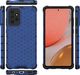 Hurtel Honeycomb etui pancerny pokrowiec z żelową ramką Samsung Galaxy A72 4G niebieski 12