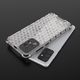 Hurtel Honeycomb etui pancerny pokrowiec z żelową ramką Samsung Galaxy A72 4G przezroczysty 8