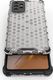 Hurtel Honeycomb etui pancerny pokrowiec z żelową ramką Samsung Galaxy A72 4G przezroczysty 9