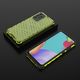 Hurtel Honeycomb etui pancerny pokrowiec z żelową ramką Samsung Galaxy A52 5G / A52 4G zielony 13