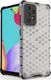 Hurtel Honeycomb etui pancerny pokrowiec z żelową ramką Samsung Galaxy A52 5G / A52 4G czerwony 2