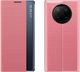 Hurtel Sleep Case pokrowiec etui z klapką typu Smart Cover Xiaomi Redmi Note 9T 5G różowy 1