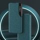 Hurtel Eco Leather View Case elegancki futerał etui z klapką i funkcją podstawki Xiaomi Redmi Note 9T 5G niebieski 3