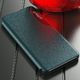 Hurtel Eco Leather View Case elegancki futerał etui z klapką i funkcją podstawki Xiaomi Redmi Note 9T 5G czerwony 9