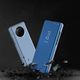 Hurtel Clear View Case futerał etui z klapką Xiaomi Redmi Note 9T 5G różowy 4