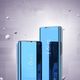 Hurtel Clear View Case futerał etui z klapką Xiaomi Redmi Note 9T 5G różowy 8