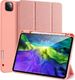 Etui na tablet Hurtel Dux Ducis Domo Lite składany pokrowiec etui na tablet z funkcją Smart Sleep podstawka iPad Pro 11'' 2020 / iPad Pro 11'' 2018 różowy 2