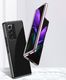Hurtel Plating Case hard case pokrowiec etui z metaliczną ramką Samsung Galaxy Z Fold 2 5G czarny 10