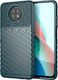 Hurtel Thunder Case elastyczne pancerne etui pokrowiec Xiaomi Redmi Note 9T 5G zielony 1