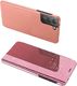 Hurtel Clear View Case futerał etui z klapką Xiaomi Mi 11 różowy 1