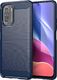 Hurtel Carbon Case elastyczne etui pokrowiec Xiaomi Poco F3 niebieski 1