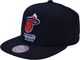 Mitchell & Ness Czapka z daszkiem Mitchell & Ness Miami Heat - NZ979 MIAHEA BLK 1