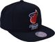 Mitchell & Ness Czapka z daszkiem Mitchell & Ness Miami Heat - NZ979 MIAHEA BLK 2