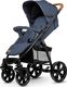 Wózek Lionelo Annet Plus wózek spacerowy / spacerówka na każdy teren • Blue Denim 3