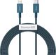 Kabel USB Baseus USB-C - Lightning 2 m Niebieski (BSU2662BLU) 1
