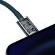 Kabel USB Baseus USB-C - Lightning 2 m Niebieski (BSU2662BLU) 6