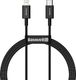 Kabel USB Baseus USB-C - Lightning 1 m Czarny (BSU2666BLK) 1