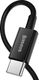 Kabel USB Baseus USB-C - Lightning 1 m Czarny (BSU2666BLK) 2