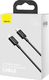 Kabel USB Baseus USB-C - Lightning 1 m Czarny (BSU2666BLK) 4