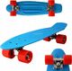 Deskorolka KIAMO DESKOROLKA PENNYBOARD DESKA FISZKA 100KG PU ABEC 5 1