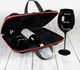 diVinto Etui na wino z kieliszkami diVinto Who cares Black 3