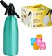 Saturator Art Quick Soda + 25 naboi CO2 Zielony 1