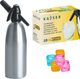 Saturator Art Quick Soda + 10 naboi CO2 Srebrny 1