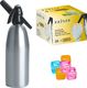 Saturator Art Quick Soda + 25 naboi CO2 Srebrny 1