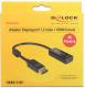 Adapter AV Delock DisplayPort - HDMI czarny (62609) 1