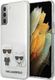 Karl Lagerfeld Karl Lagerfeld KLHCS21SCKTR S21 G991 hardcase Transparent Karl & Choupette 1