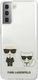 Karl Lagerfeld Karl Lagerfeld KLHCS21SCKTR S21 G991 hardcase Transparent Karl & Choupette 3
