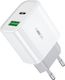 Ładowarka WK Design WP-U53 1x USB-A 1x USB-C 3 A (WK-WP-U53) 1