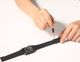 Baseus Baseus Slip-Thru pasek opaska bransoleta do Apple Watch 3/4/5/6/SE 38mm/40mm czarny (LBWSE-01) 11