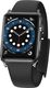 Baseus Baseus Slip-Thru pasek opaska bransoleta do Apple Watch 3/4/5/6/SE 42mm/44mm czarny (LBWSE-A01) 1