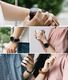 Ringke Ringke Leather One Classic skórzana bransoleta opaska pasek do zegarka smartwatch Samsung Galaxy Watch 3 41 mm brązowy (COM-B-20-21) 7