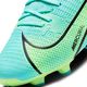 Nike Zielono-miętowe buty piłkarskie korki Nike Mercurial Vapor 14 Academy FG/MG CU5691 403 44 7