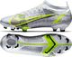 Nike Biało-srebrne buty piłkarskie korki Nike Mercurial Vapor 14 Pro CU5693 107 42 1