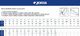 Joma Czarno-niebieskie buty do biegania Joma TREK 2101 TKTRES2101 43,5 7