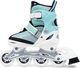 Rolki SMJ sport BS-901MA rekreacyjne regulowane miętowe r. 30-33 5