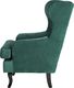 Shumee Fotel uszak welurowy zielony ALTA 3