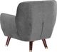 Shumee Fotel welurowy szary BODO 4