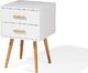 Shumee Stolik pomocniczy biały ALABAMA 2
